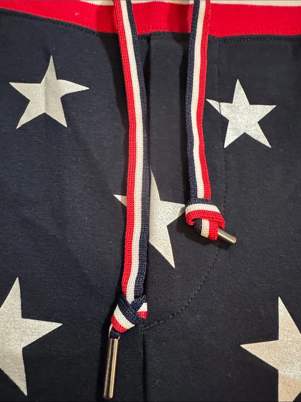 Polo by Ralph Lauren Performance patriotic print 76% cotton athletic shorts Sz L